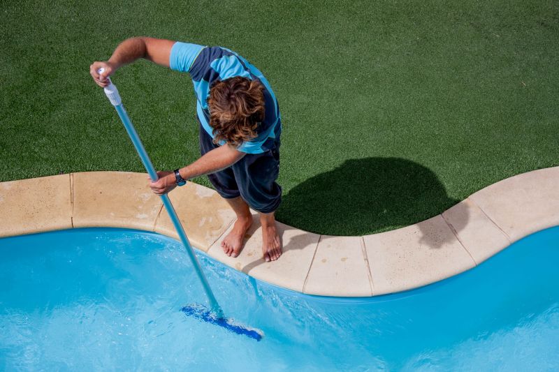 Local Above Ground Pool Cleaning pros at work